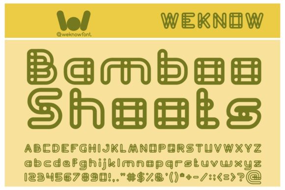 Bamboo Shoots Font for Modern Branding and Campaigns