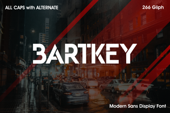 Bartkey: The Bold Font That Elevates Your Campaigns