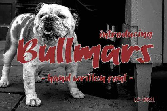 Bullmars Font for Handmade and Commercial Designs