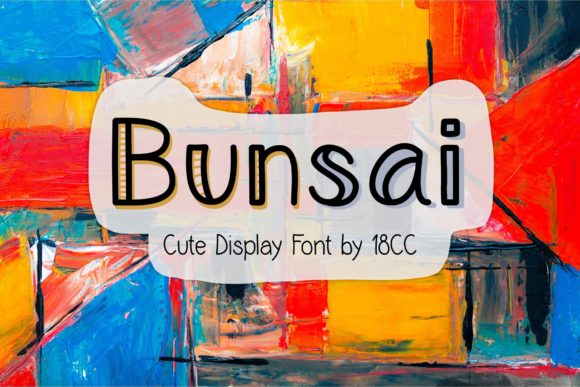 Bunsai Font for Eye-Catching Digital Designs