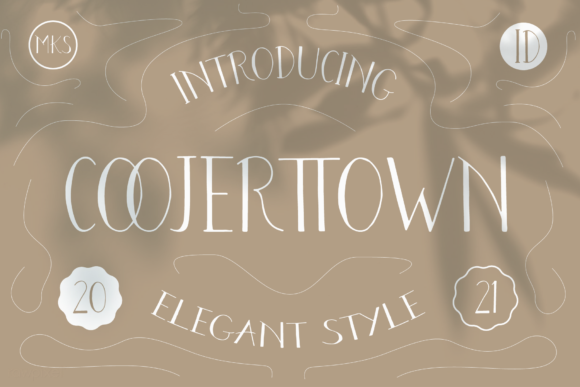 Coojertown: A Luxurious Display Font for Modern Campaigns