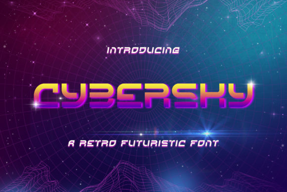 Cybersky: A Futuristic Font for Modern Web Design