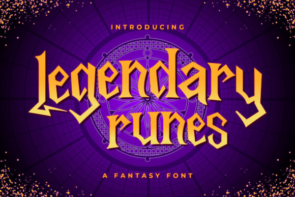 Legendary Runes: A Fantasy Font for Editorial Design