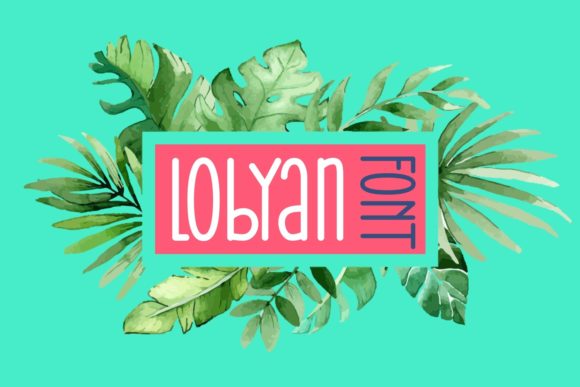 Lobyan Display Font for Modern Web Design