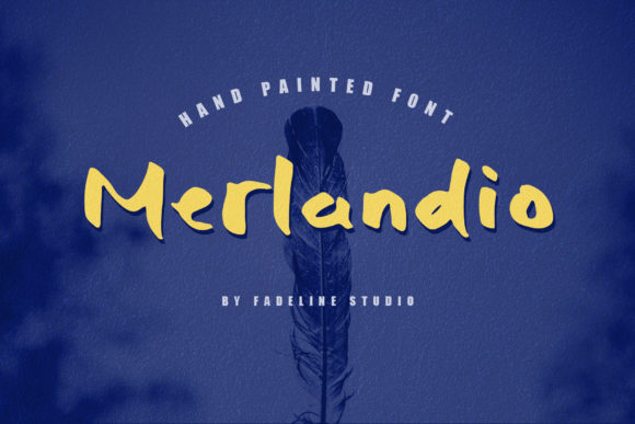 Merlandio: A Playful Font for Handmade Creations