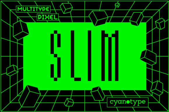 MultiType Pixel Slim for Modern Web Design