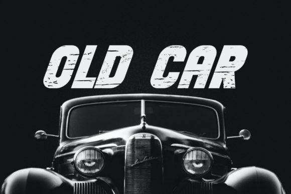 Old Car Font for High-Impact Campaigns