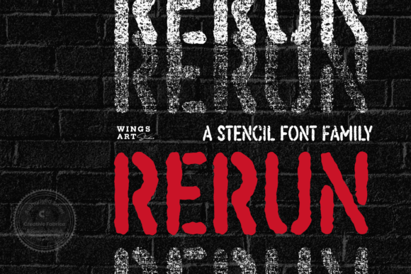 ReRun Font for Bold Digital Branding