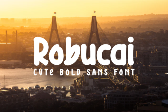 Robucai: A Modern Display Font for Web Design