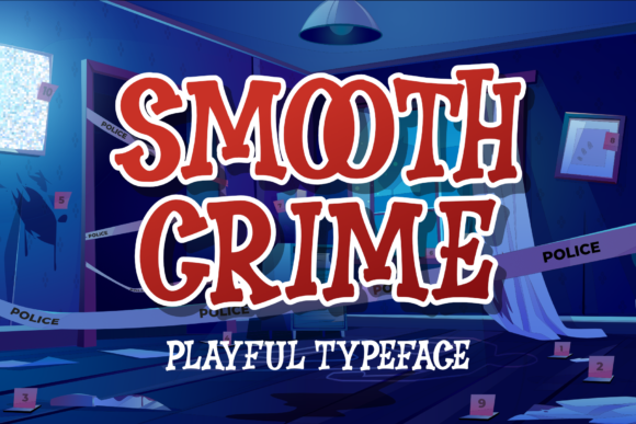 Smooth Crime Font for Web Design