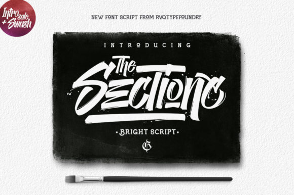 The Sectione: A Bold Display Font for Modern Web Design